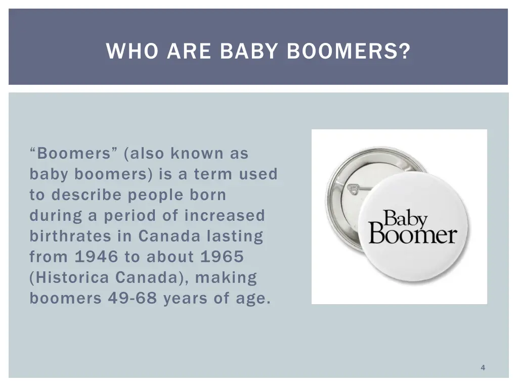 who are baby boomers