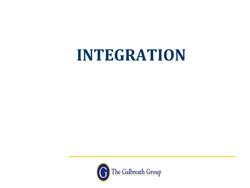 integration