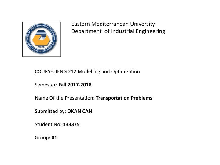 eastern mediterranean university department