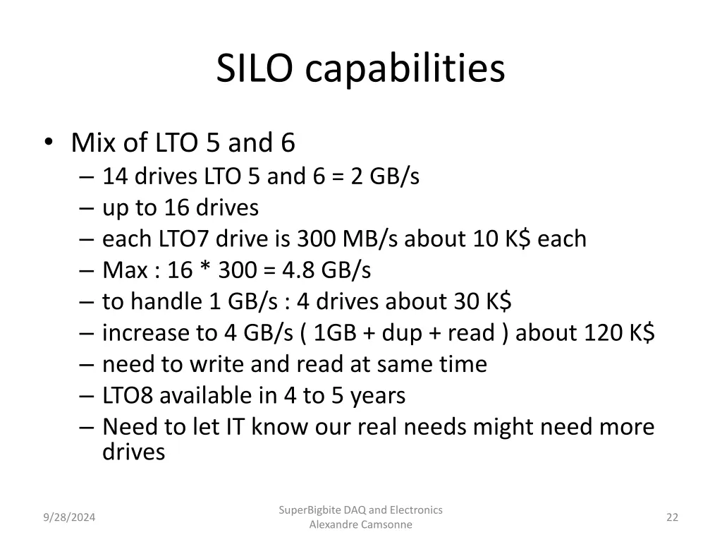 silo capabilities