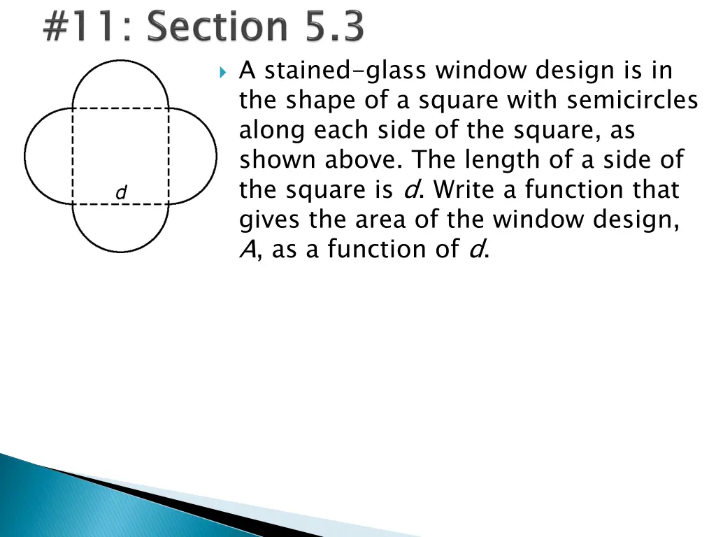 a stained glass window design is in the shape