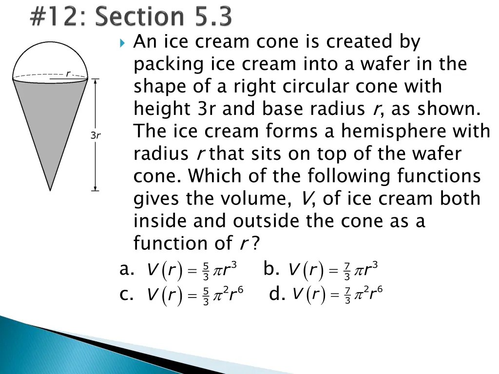 an ice cream cone is created by packing ice cream