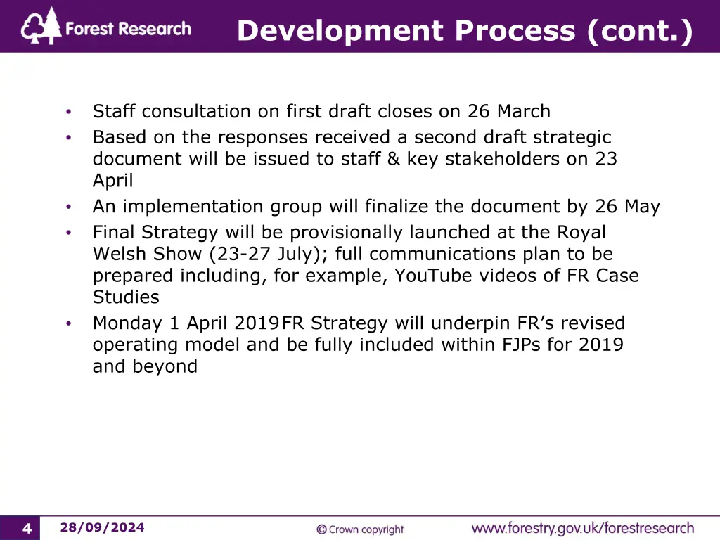 development process cont