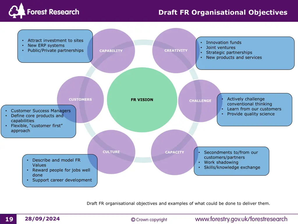 draft fr organisational objectives