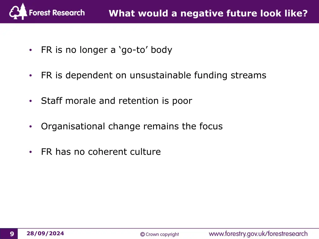 what would a negative future look like