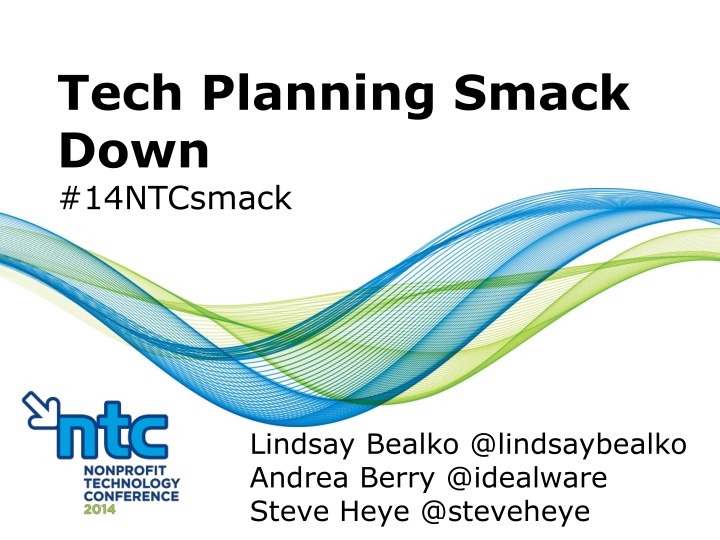 tech planning smack down 14ntcsmack