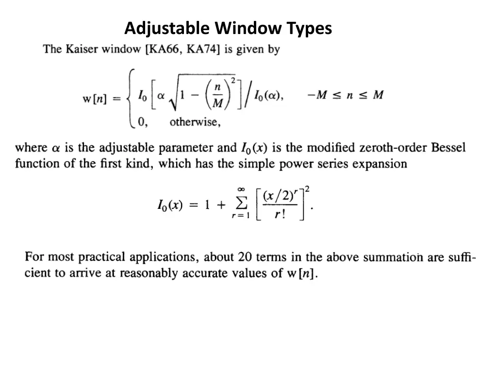 adjustable window types