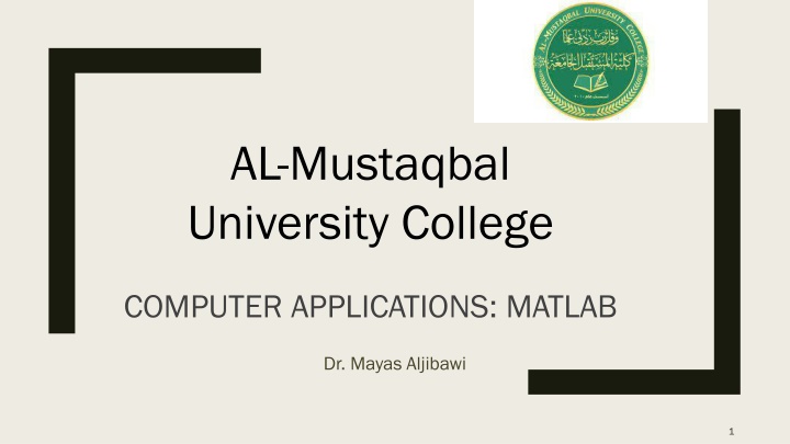 al mustaqbal university college