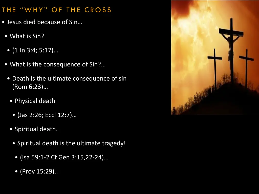 the why of the cross 1