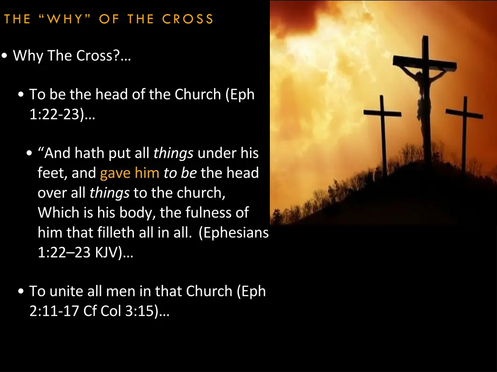 the why of the cross 8