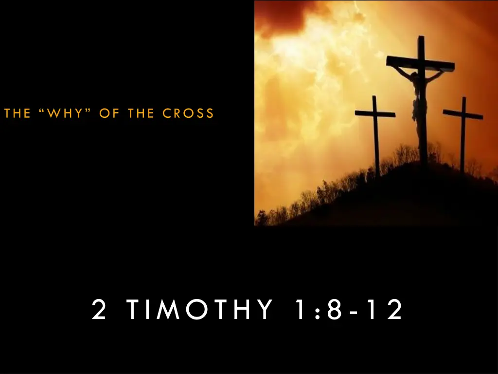 the why of the cross 9