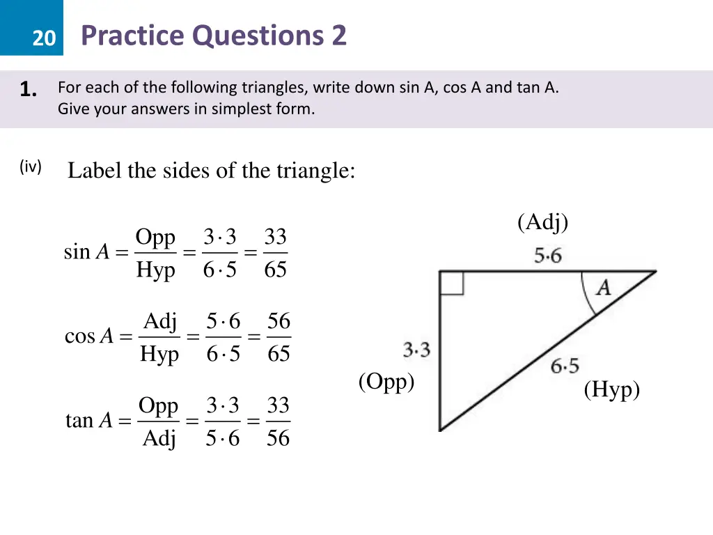 20 practice questions 2 3