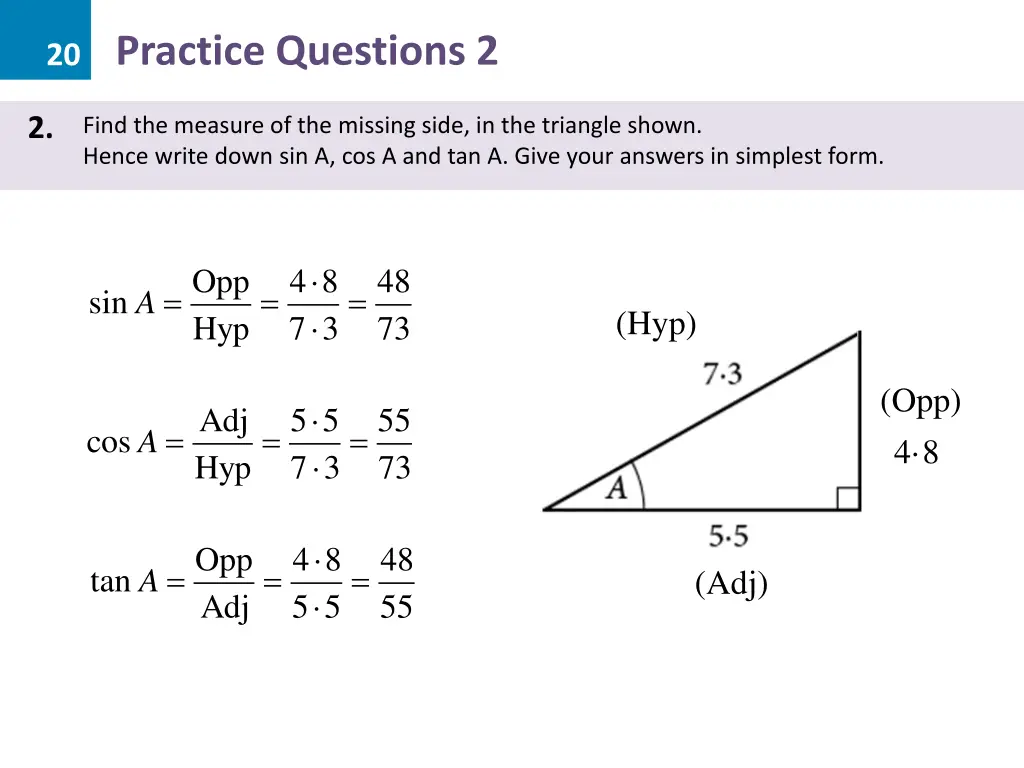 20 practice questions 2 7