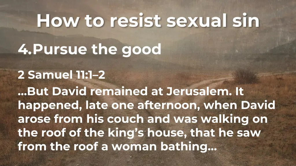 how to resist sexual sin 10