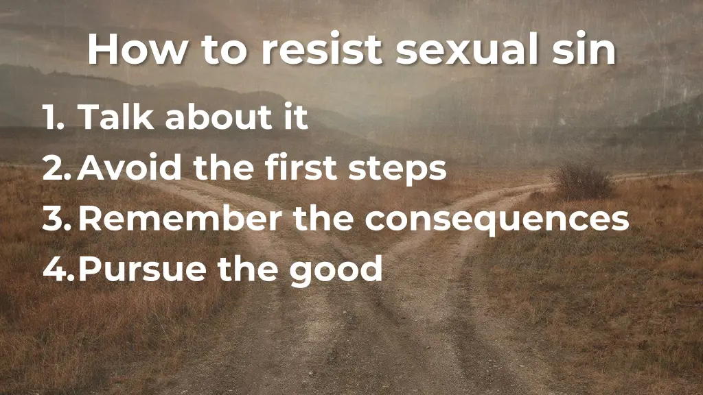 how to resist sexual sin 12