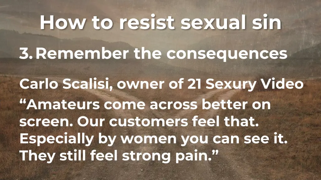 how to resist sexual sin 7