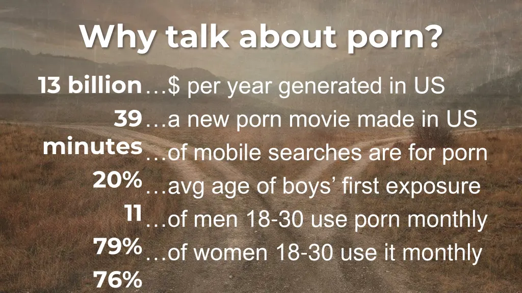 why talk about porn 1