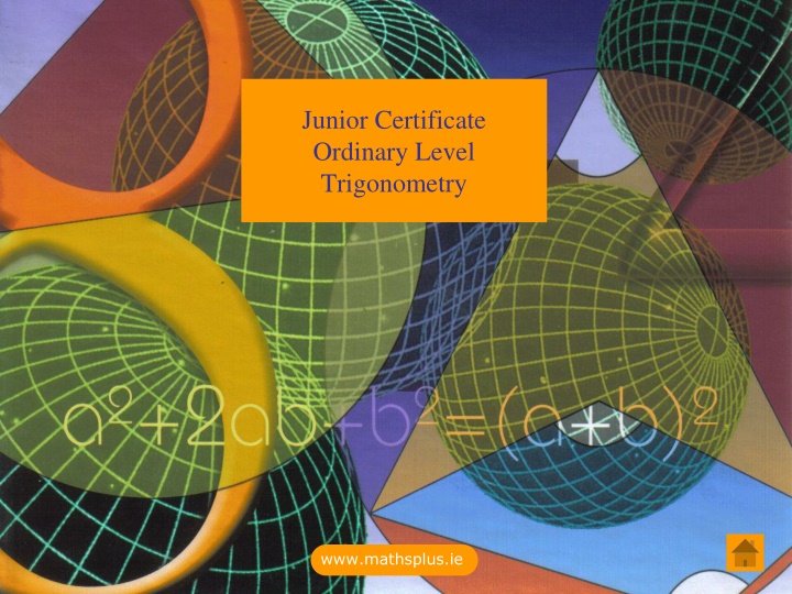 junior certificate ordinary level trigonometry