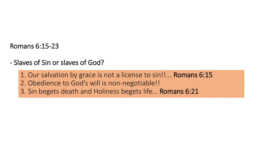 romans 6 15 romans 6 15 23 1