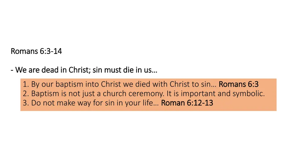 romans 6 3 romans 6 3 14 1