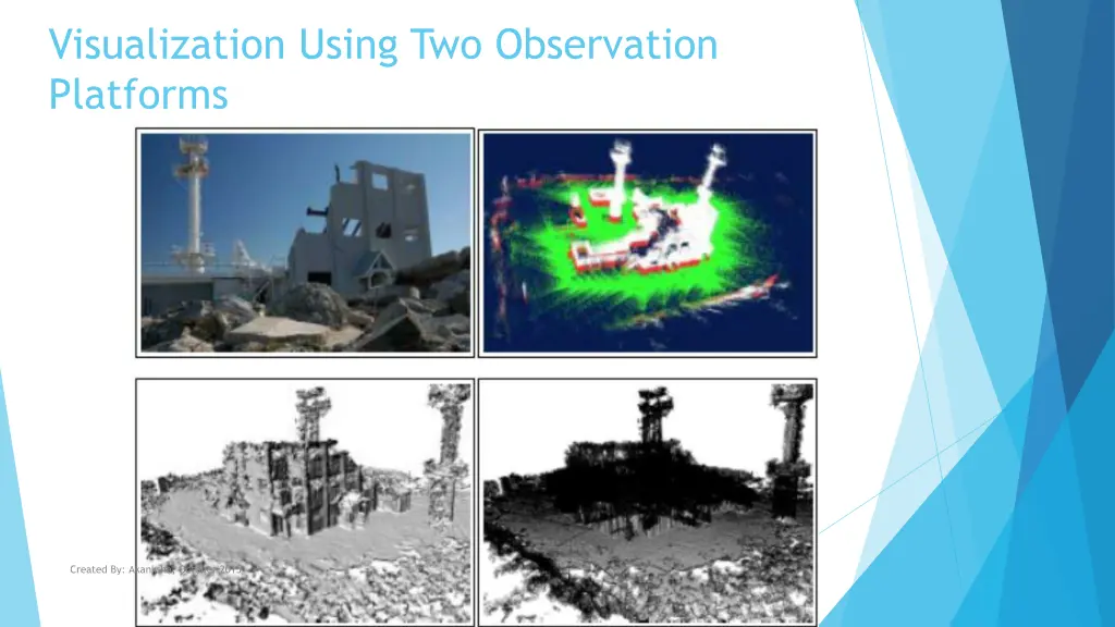 visualization using two observation platforms