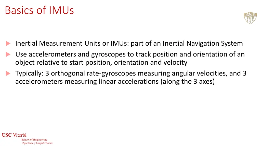 basics of imus