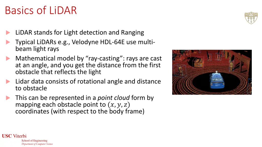 basics of lidar