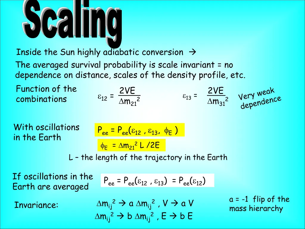 scaling