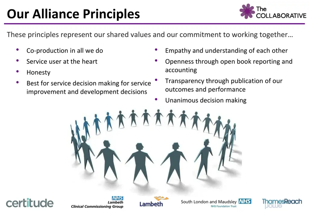 our alliance principles