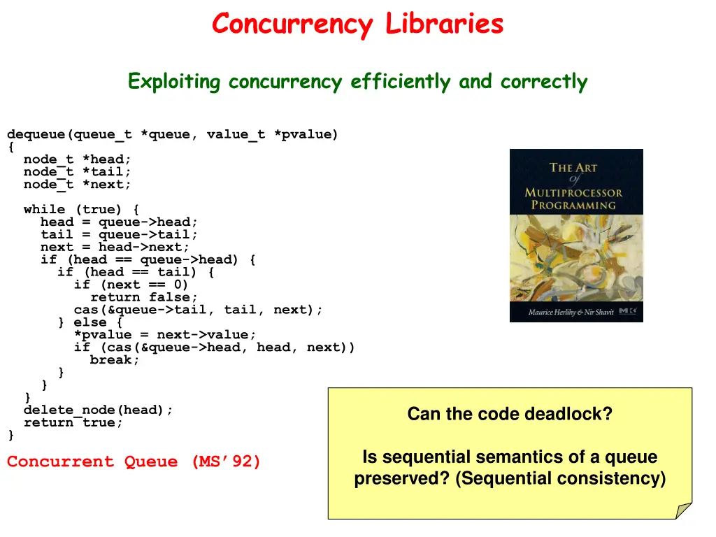 concurrency libraries