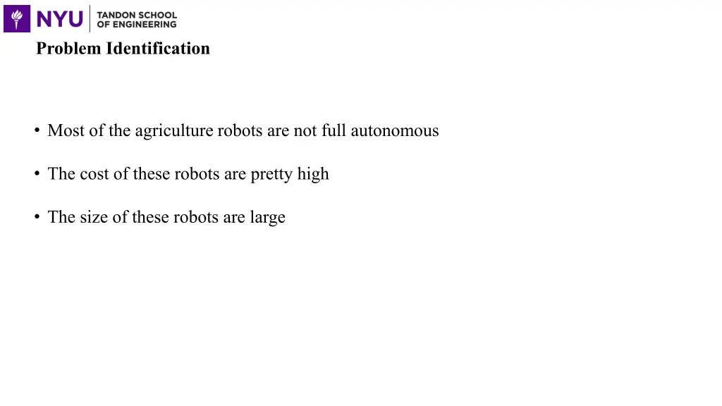 problem identification