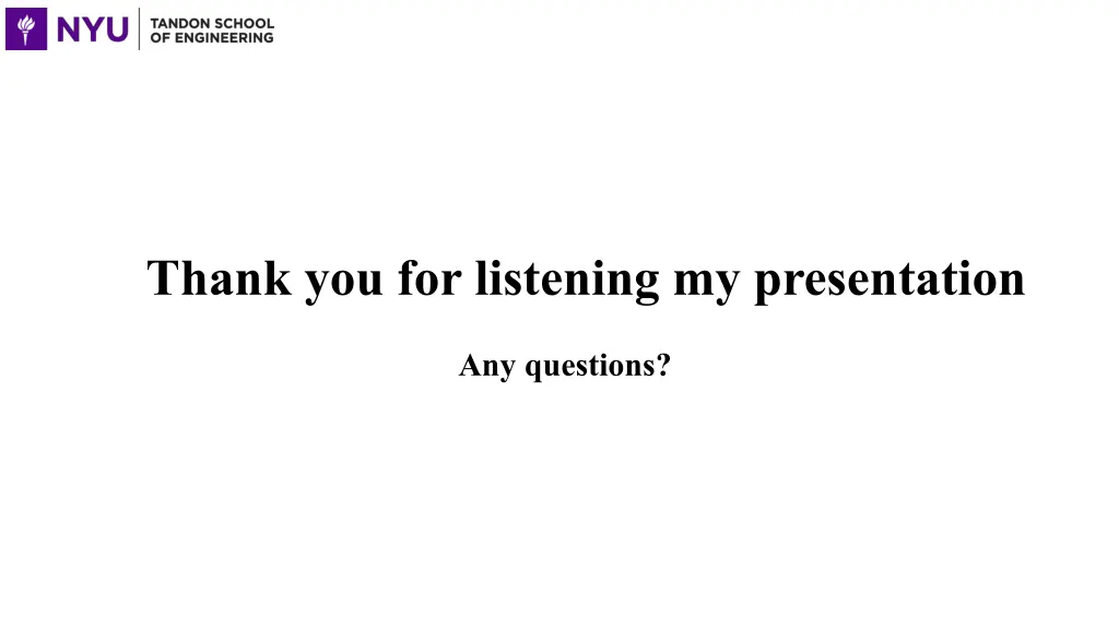 thank you for listening my presentation