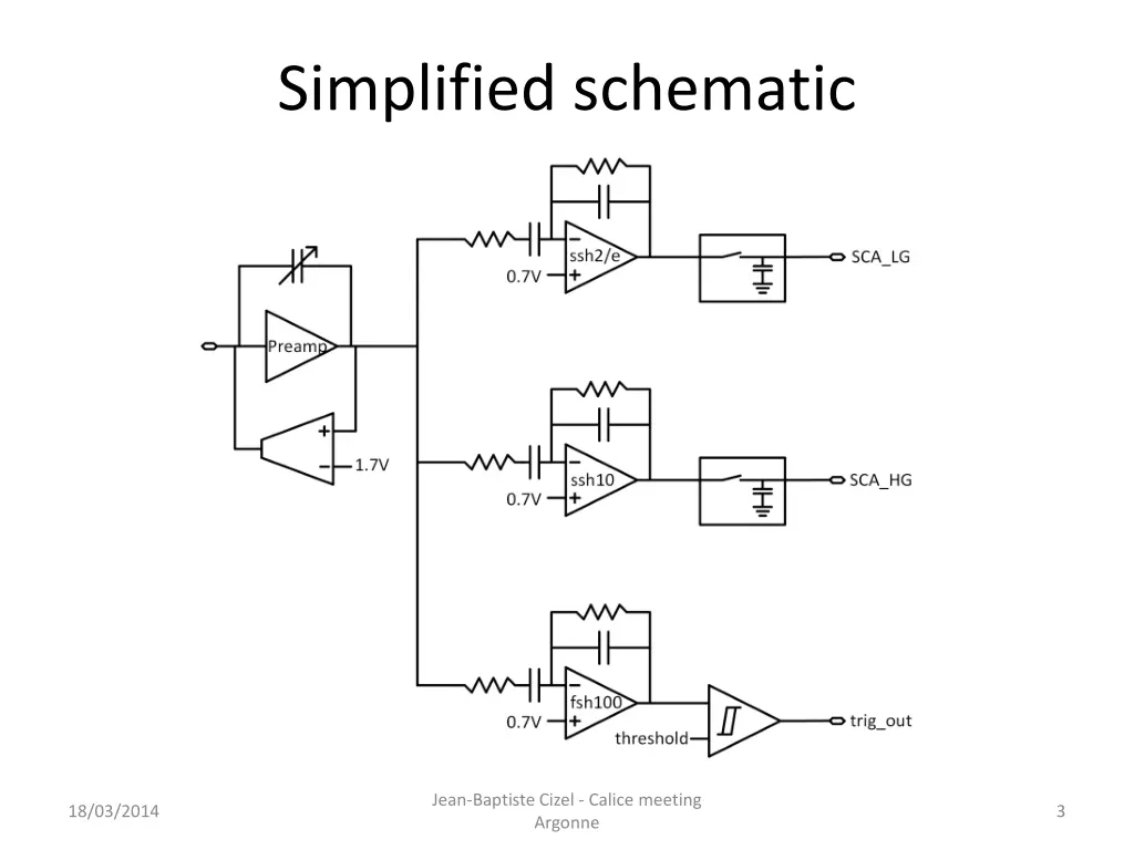 simplified schematic