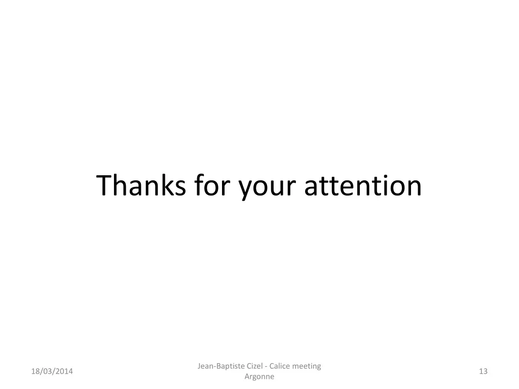 thanks for your attention