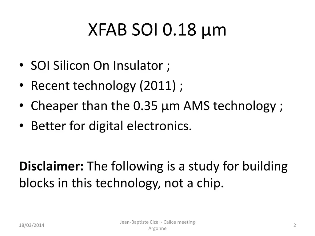 xfab soi 0 18 m