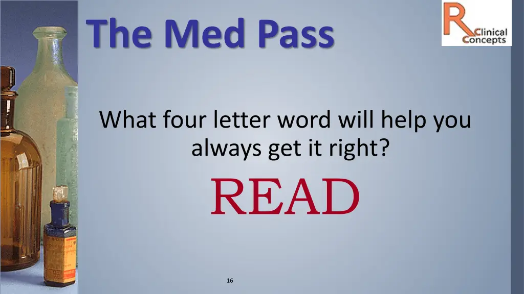 the med pass 3