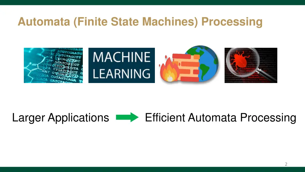 automata finite state machines processing