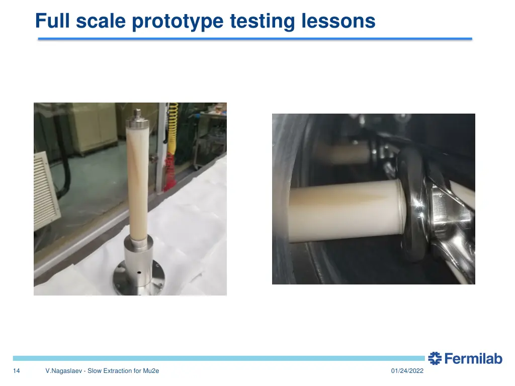 full scale prototype testing lessons