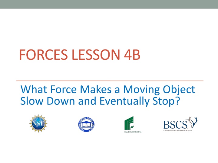 forces lesson 4b