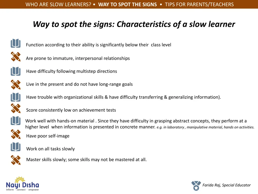 who are slow learners way to spot the signs tips 1