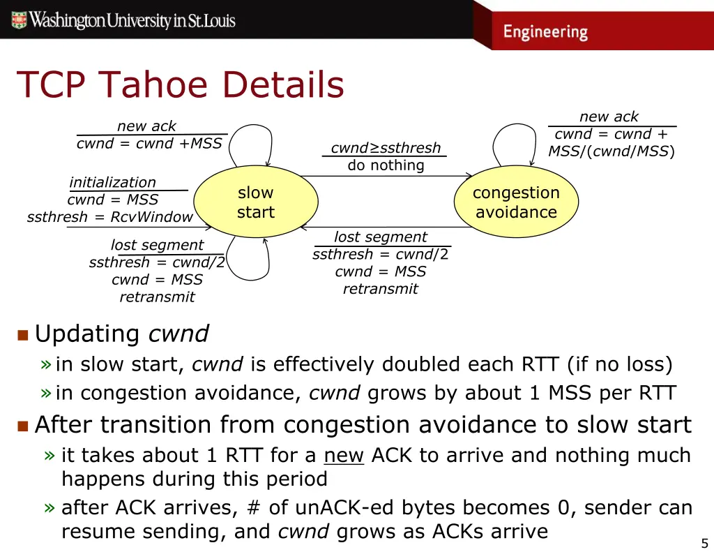 tcp tahoe details