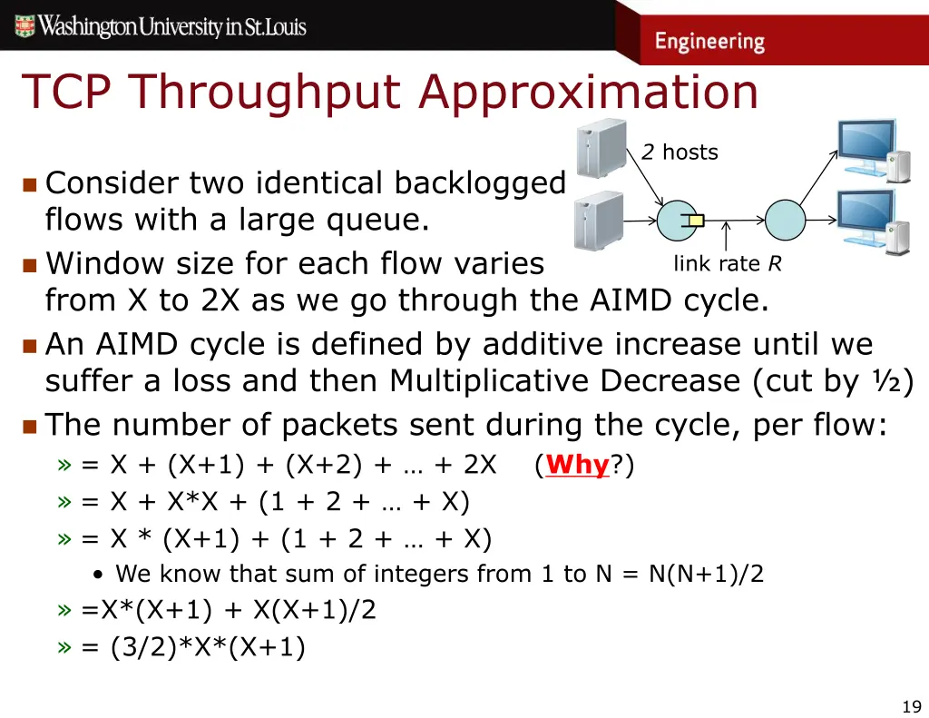 tcp throughput approximation 1