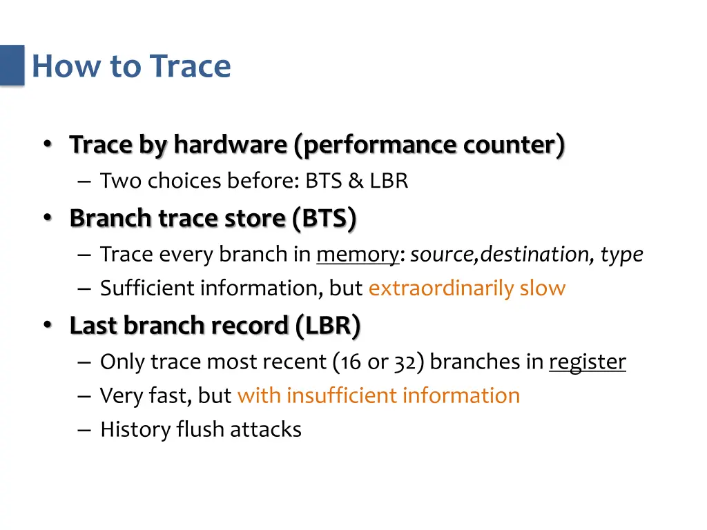 how to trace