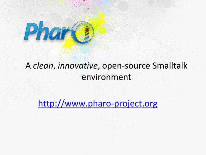 a clean innovative open source smalltalk