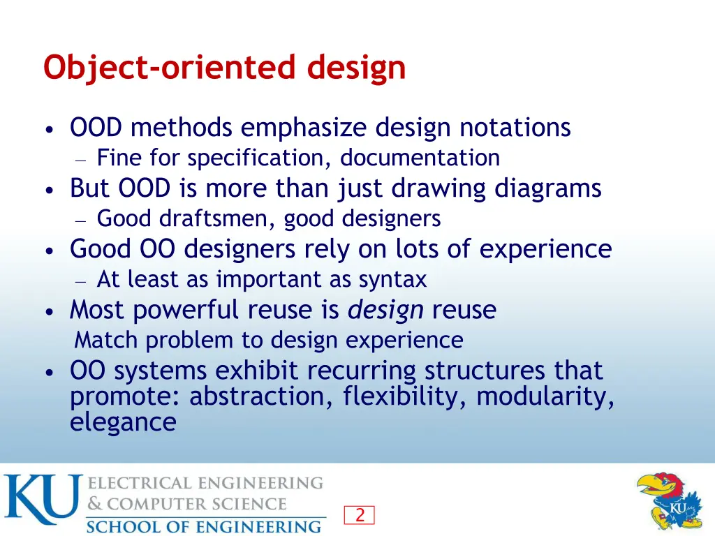 object oriented design