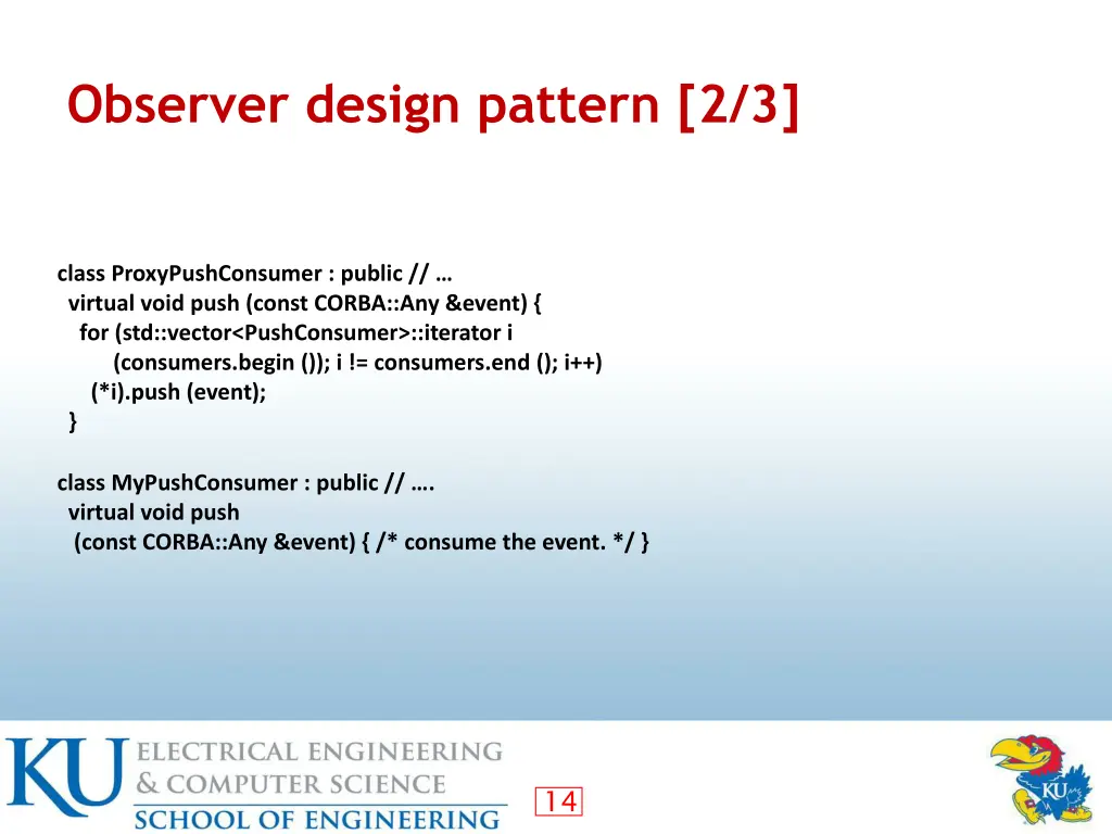 observer design pattern 2 3