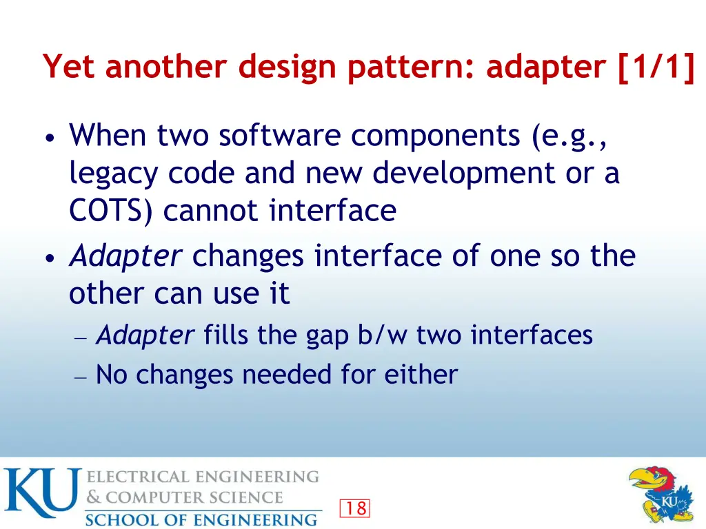 yet another design pattern adapter 1 1