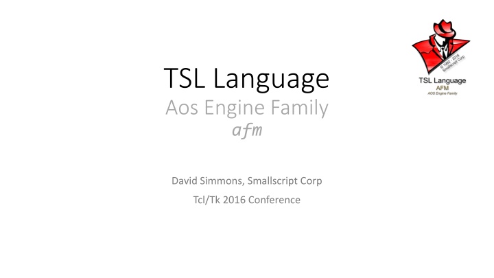 tsl language aos engine family afm