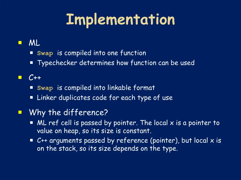 implementation