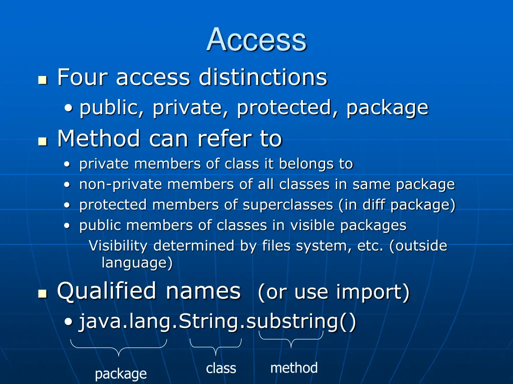 access